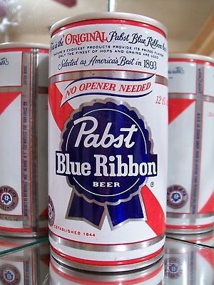 pabst blue ribbon no opener old beer can cs 106