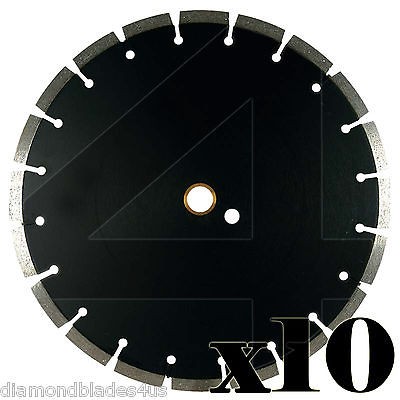 10) 12 Diamond Saw Blades 4 Asphalt Green Concrete Undercut 