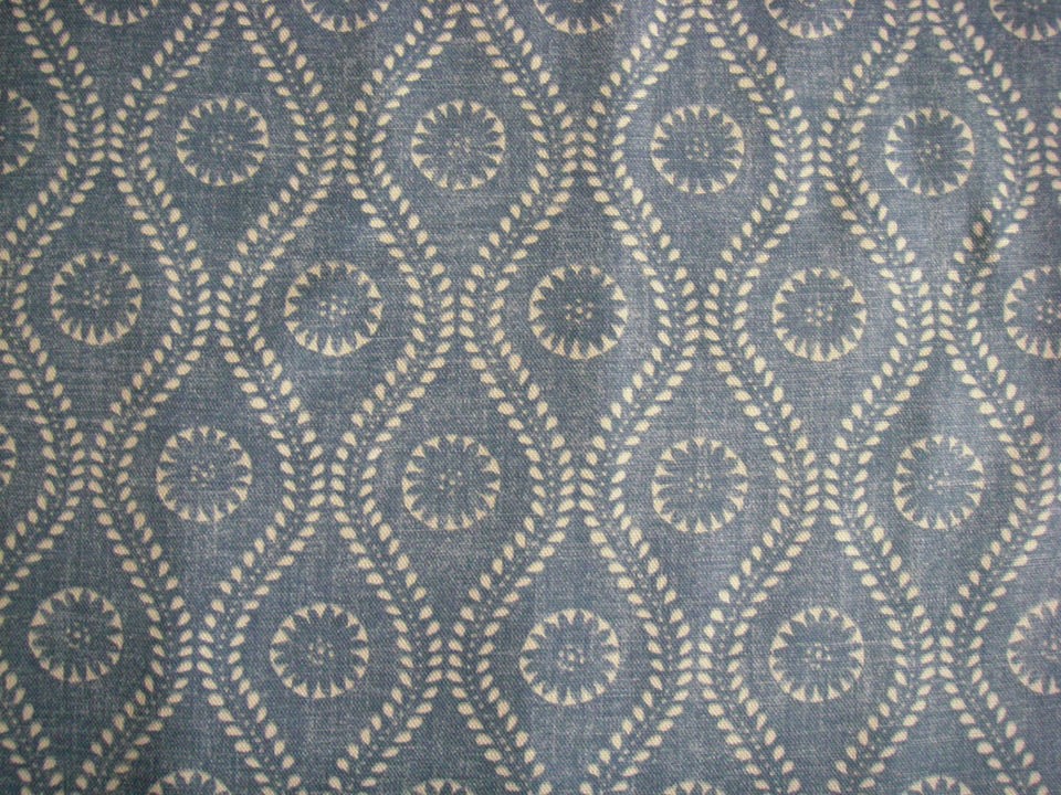 sanderson fabric design marney 5 6 metres blue from united