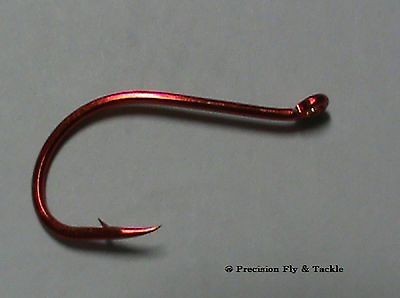 50 size 8 hooks gamakatsu red octopus beak hook salmon