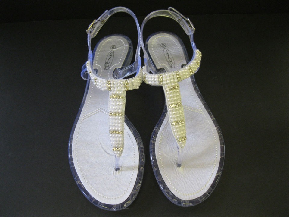 ladies seethrough jalifish beach sandals style f0477 location united 