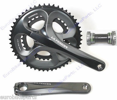   ULTEGRA 6700 Glossy Gray Crankset 172.5 x 34/50+BB Great for 7900