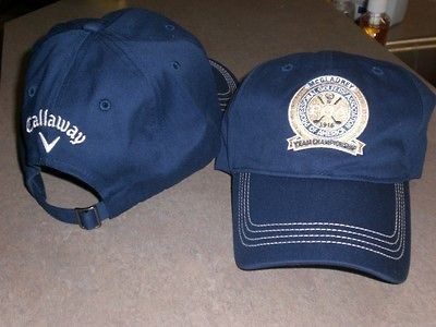 CALLAWAY PGA MCGLADREY TEAM CHAMPIONSHIP GOLF CAP HAT BLUE FREE 