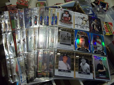 Huge Sport card lot collection baseball Promo Rookie Inserts Auto 