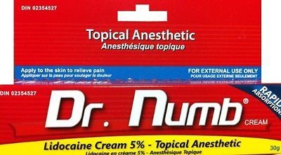 30g Dr Numb Tattoo Piercing Waxing Numbing Cream doctor num drnumb 