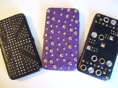 nwt rue 21 studded woman s clutch wallet purse