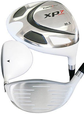 NEW Powerbilt Golf Clubs XP7 White Driver 10.5* Graphite Mens Flex