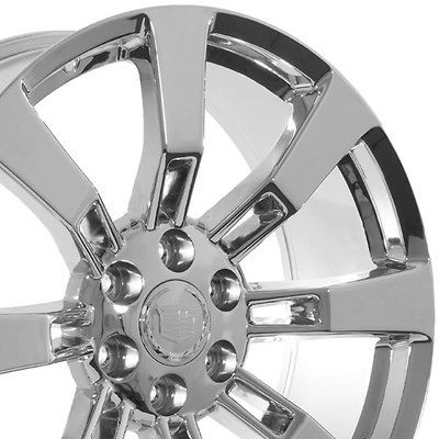 24 inch Cadillac Escalade chrome rims wheels Platinum ESV truck SUV