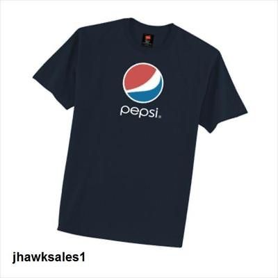 pepsi navy t shirt heavyweight 100 cotton x large new