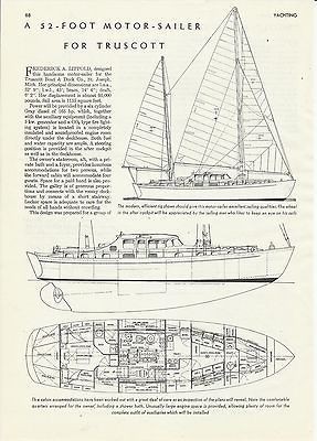 1945 truscott 52 motor sailer review specs 