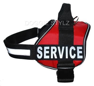   Nylon Dog Harness Working Safety Pulling Universal Velcro Patches