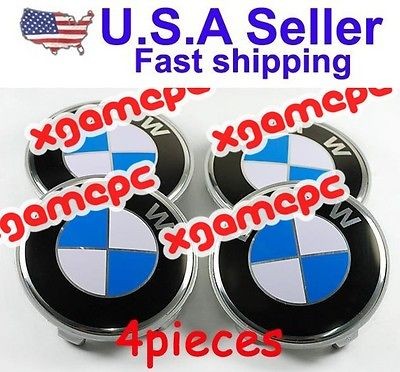 Pieces Wheel Center Hup Caps 68mm For E90 E36 E39 E46 E60 E38 M3 X5 