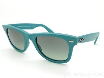 Ray Ban Wayfarer 2140 884/71 Matte Turquiose New Authentic *Buyer 