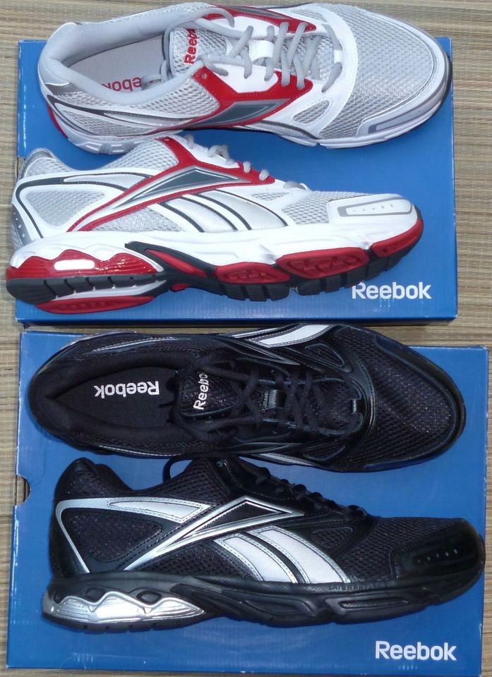 REEBOK INSTANT MENS DMXRIDE LIGHT LEATHER & COOL MESH RUNNING SHOE 