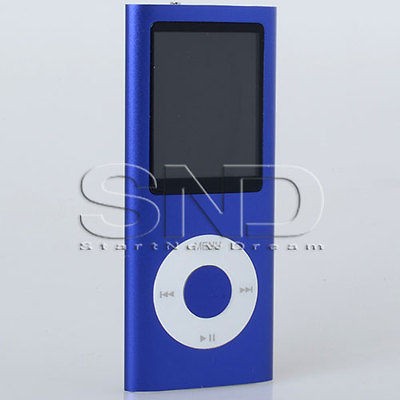 4GB PURPLE LCD  MP4 FM 4th Gen Player Small Thin Slim Xmas Gift 