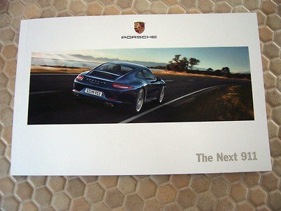 PORSCHE 911 991 CARRERA / S COUPE PRESTIGE SALES BROCHURE 2011 12