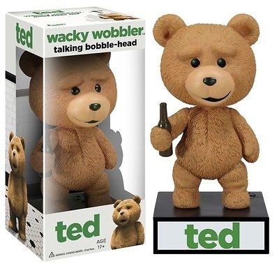   Talking Bobblehead Funko Wacky Wobbler Teddy Bear Seth MacFarlane