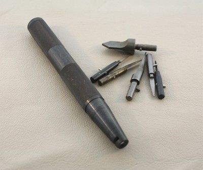 Newly listed Clock Repair KWM style hand reamer/bushing set