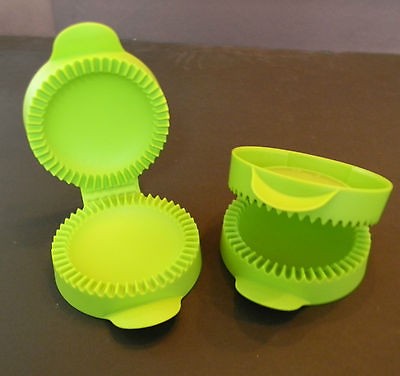 Tupperware Pie Makers Empanada Turnover Sandwich Pierogi Press Set of 