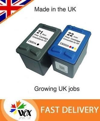   22 Compatible Ink Cartridges C9351AC9352A PSC 1400 series HP21 HP22