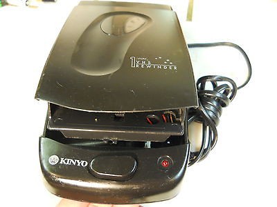 KINYO REWINDER  VHS  VHS CASSETTE REWINDER   VERY 