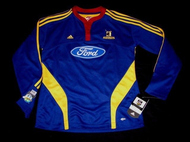 NWT New Adidas Womens OTAGO HIGHLANDERS Super RUGBY JERSEY New 