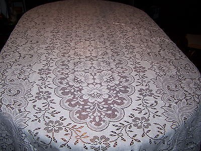 Scranton Lace Co. Ivory Tablecloth  52 x 70 Rect Valencia