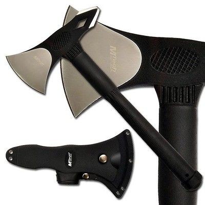 Black Ops Warrior Tactical Military SWAT Steel Tomahawk Hatchet Battle 