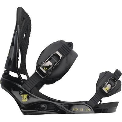 2012 burton mission snowboard bindings black large 