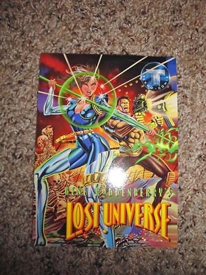tekno comix gene roddenberry s lost universe promo card time
