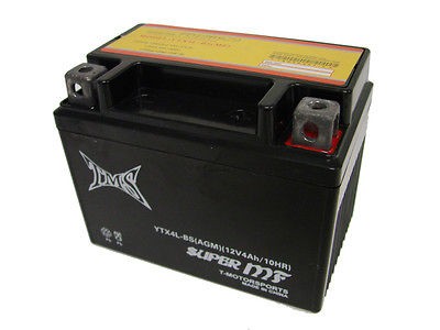 AGM YTX4L BS Scooter Battery For Honda Aero Spree Elite SB TG Yamaha 