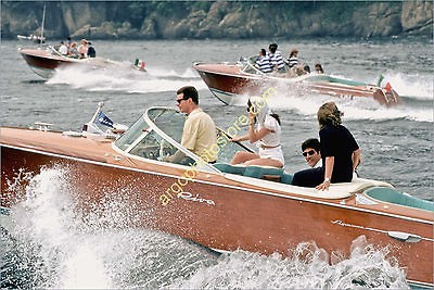 b063 SPEEDBOAT Riva Aquarama runabout canots automobile photo