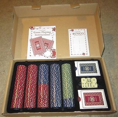 LONGABERGER DEALERS CHOICE BASKET POKER ACCESSORY SET new genuine