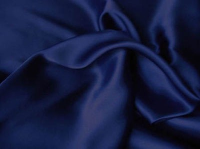 silk y satin charmeuse fitted sheet set king navy blue