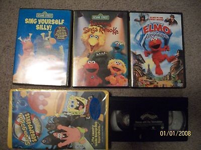 sesame street dvd lot  9 99 0