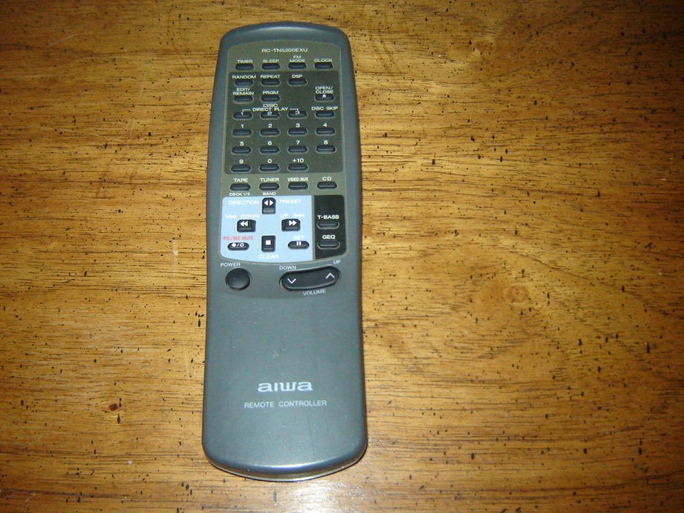 aiwa remote nsx 5300 nsx 5250 nsx 5200 nsx n520