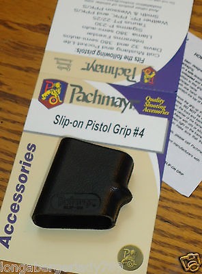 PACHMAYR TACTICAL SLIP ON GRIP SLEEVE GRIPS PISTOL #4 COLT LLAMA DAVIS 