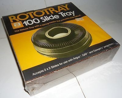 PROJECTOR SLIDE TRAY ROTOTRAY ARGUS GAF SAWERS BRAND NEW SEALED BOX