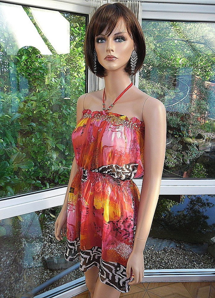 bnwt pia rossini martinique beach dress 12 14 16 18