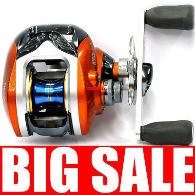 Right Handed 10+1 Hi Speed 6.31 Baitcasting Reel 200R