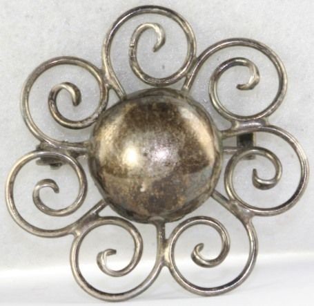 vintage 1920 s denmark 830s silver pin small one day