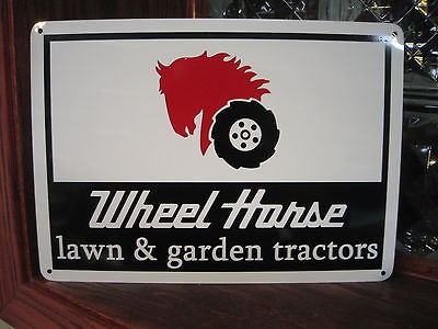 Wheel Horse Garden & Lawn Tractors Garage Mechanic Logo Sign 