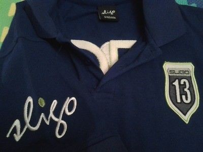 sligo rugby football golf polo shirt size small s from