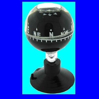 Vintage Style Suction Cup Compass Ball Dash Dashboard Windshield New 