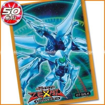 50x yugioh shooting quasar dragon card sleeves new from china