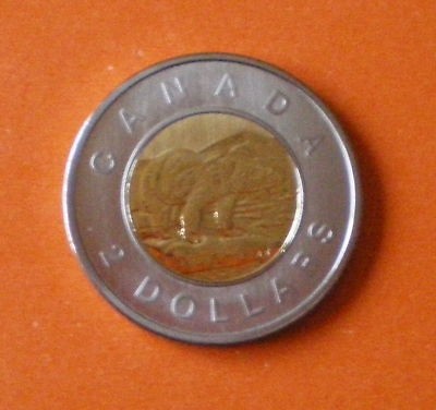 2005 canadian two dollar coins finish specimen splendid coin problem