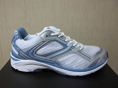 BRAND NEW Womens Ecco Fitness Trainer Slvr/Wt/Bl EU39US8 8.5