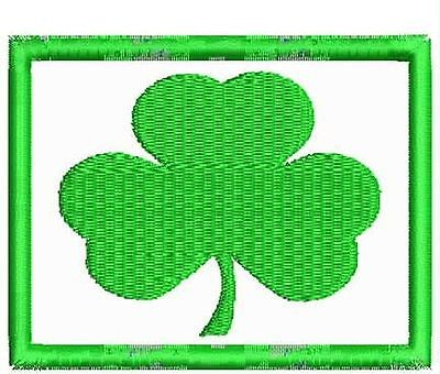   Shamrock Sew On Iron On Patch Crest Badge Embroidered St Patricks Day