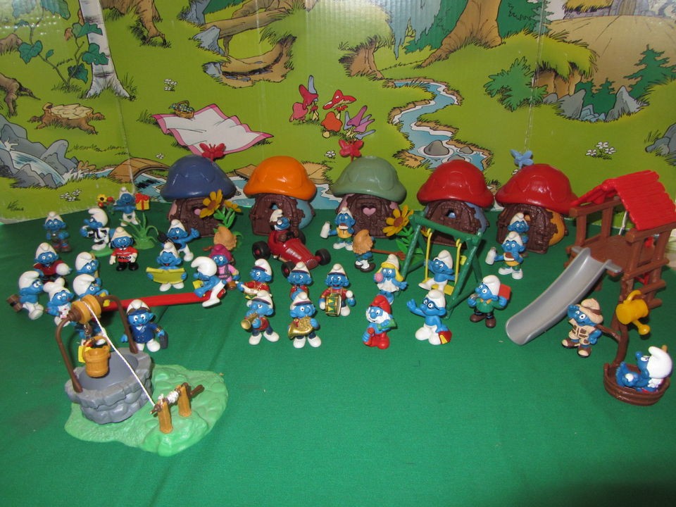 schtroumpf schlumpf pitufo house smurfs village 65 from netherlands 