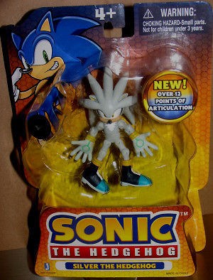 sonic the hedgehog silver the hedgehog 3 figure time left